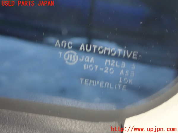 1UPJ-9233641380]パジェロミニ(H58A)右クォーターガラス 中古 AGC M2L3_2