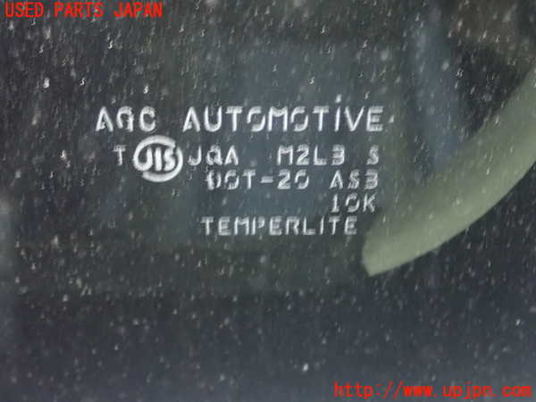 1UPJ-9233641382]パジェロミニ(H58A)左クォーターガラス 中古 AGC M2L3_2