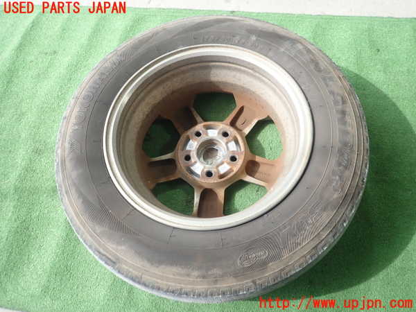 1UPJ-9233649026]パジェロミニ(H58A)タイヤ　ホイール　1本① 175/80R15 中古_2
