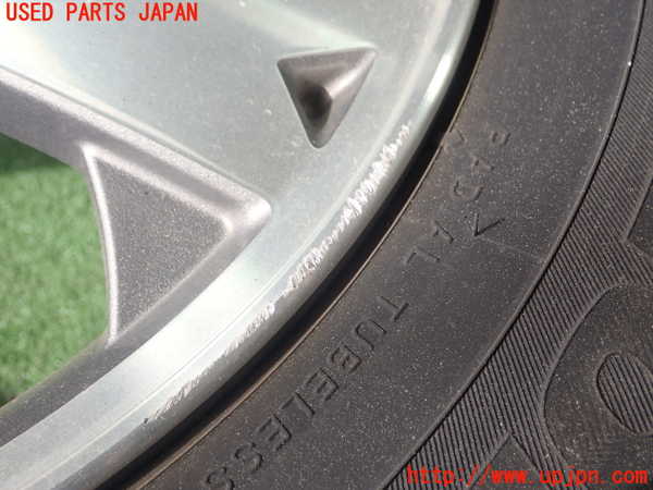 1UPJ-9233649028]パジェロミニ(H58A)タイヤ　ホイール　1本③ 175/80R15 中古_2