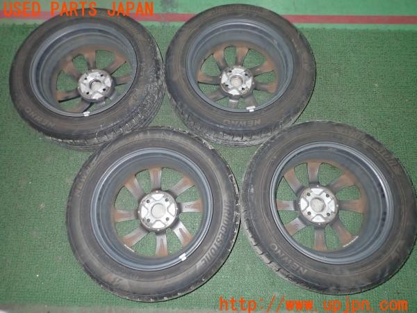 3UPJ=9233650903]スペイド(ポルテ)(NSP141)MODELLISTA モデリスタ  タイヤホイール 15×5.5J +45 PCD100 4穴 4本 中古_5