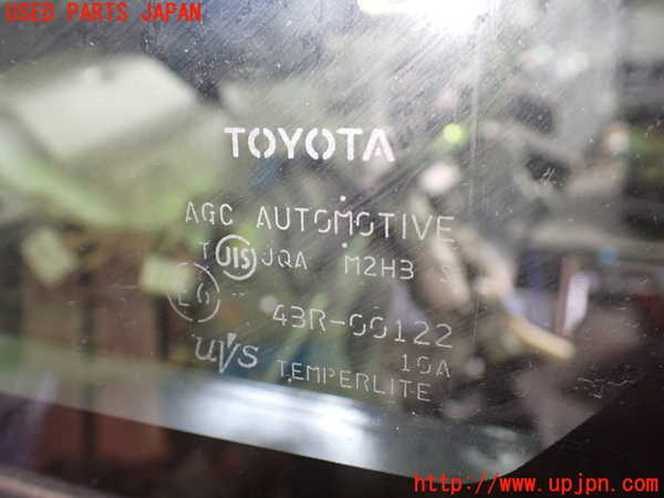 1UPJ-9233651202]スペイド(ポルテ)(NSP141)左フロント三角窓ガラス M2H3 中古_2