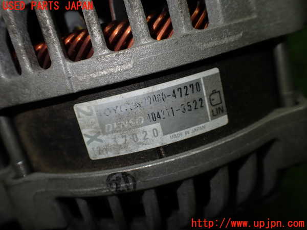 1UPJ-9233656015]スペイド(ポルテ)(NSP141)オルタネーター(ダイナモ) 中古_4