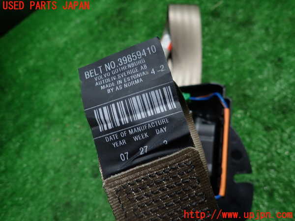 1UPJ-9233667135]ボルボ・XC70(BB6324XC)真中2列目シートベルト 中古_3