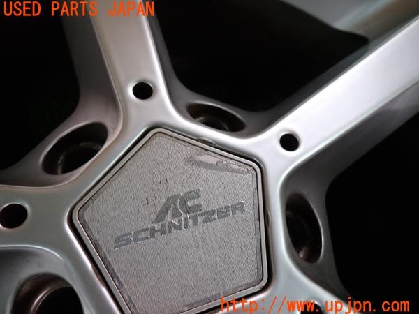 3UPJ=9233670920]BMW 525i(NE25 E60)前期 AC SCHNITZER ACシュニッツァー タイヤホイール 19×8.5J+43 9.5J+21.5 PCD120 5穴 4本 中古_4