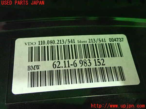 1UPJ-9233676170]BMW 525i(NE25)E60スピードメーター 中古_2