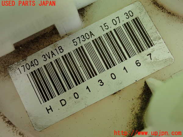 2UPJ-9233682510]ノート NISMO(E12)燃料ポンプ 中古_4