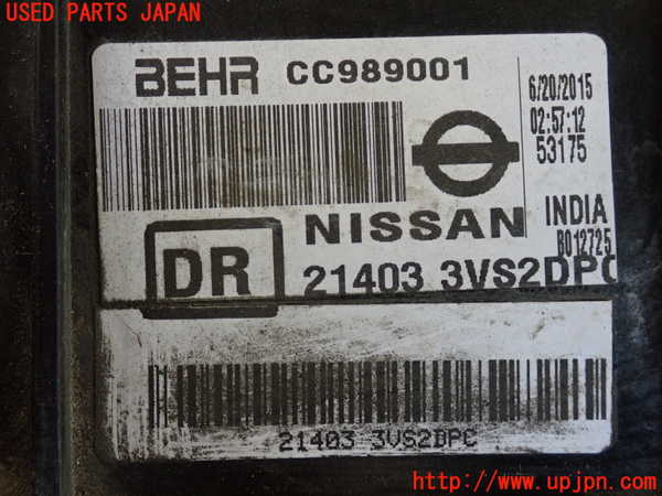 2UPJ-9233686836]ノート NISMO(E12)電動ファン1 中古_3