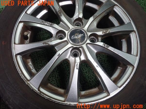 3UPJ=9233690962]ワゴンR スマイル(MX91S 1型)HOT STUFF Exceeder ホイール2本 14×4.5J +45 PCD100 4穴 中古_2