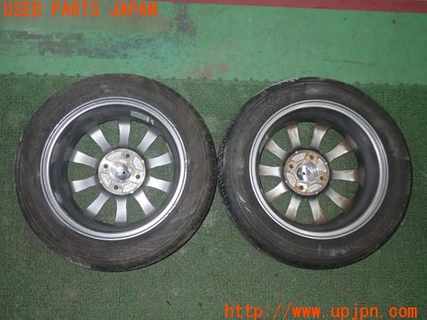 3UPJ=9233690962]ワゴンR スマイル(MX91S 1型)HOT STUFF Exceeder ホイール2本 14×4.5J +45 PCD100 4穴 中古_5