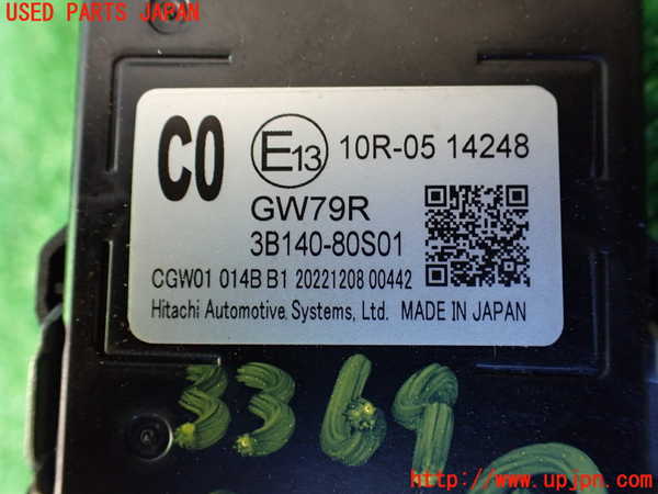 1UPJ-9233696149]ワゴンR スマイル(MX91S)コンピューター4 (3B140-80S01) 中古_2