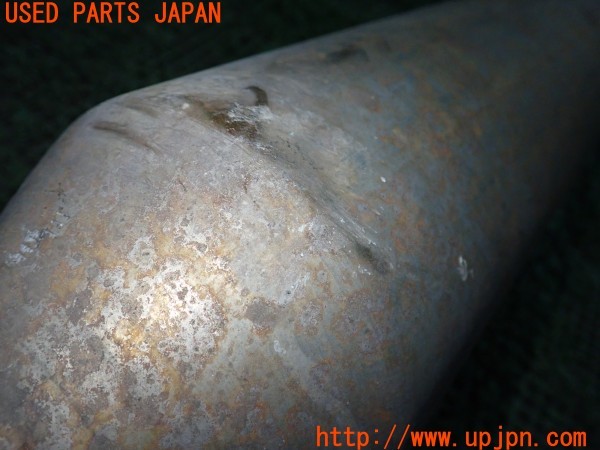 3UPJ=9233700152]アルファードハイブリッド(ATH20W)後期 純正 32825 リアマフラー 社外マフラーカッター付き 中古_2