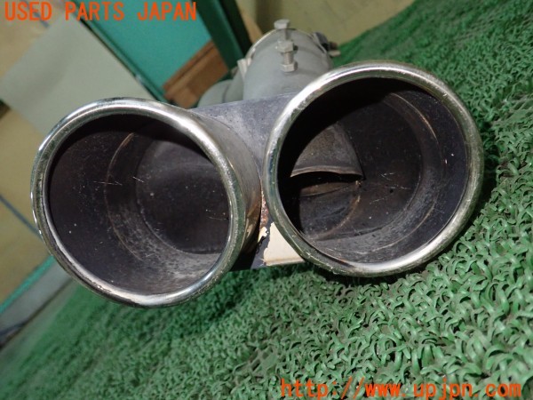 3UPJ=9233700152]アルファードハイブリッド(ATH20W)後期 純正 32825 リアマフラー 社外マフラーカッター付き 中古_4