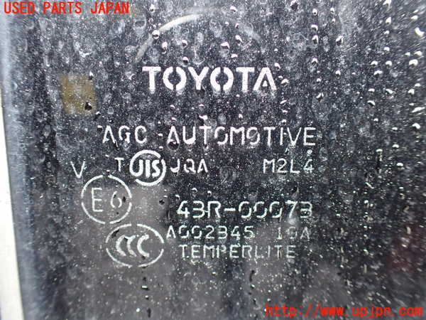 1UPJ-9233701290]アルファードハイブリッド(ATH20W)右後ドア AGC M2L4 中古_5