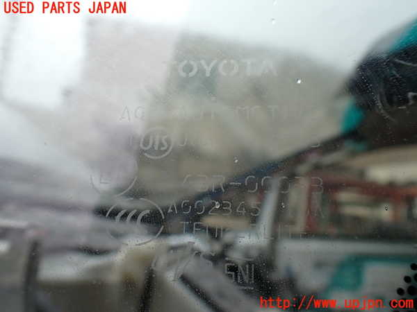 1UPJ-9233701202]アルファードハイブリッド(ATH20W)左フロント三角窓ガラス 中古_2