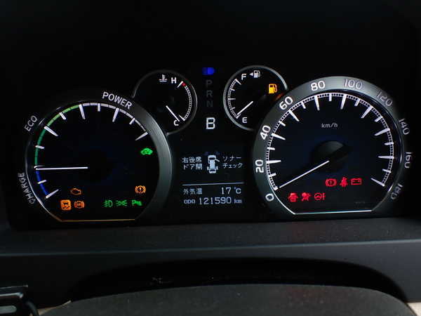 1UPJ-9233706170]アルファードハイブリッド(ATH20W)スピードメーター 中古_5