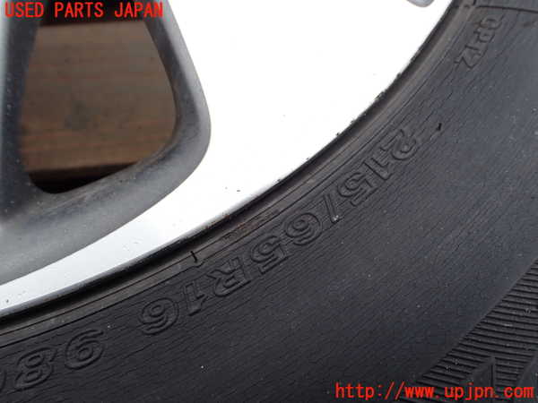 1UPJ-9233709032]アルファードハイブリッド(ATH20W)タイヤ　ホイール　1本② 215/65R16 中古_3