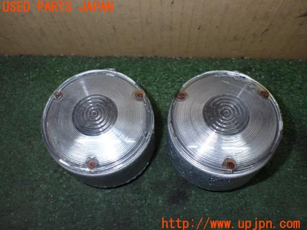 3UPJ=9233710514]三菱ジープ(J55)純正 フロントウインカー ジャンク_4