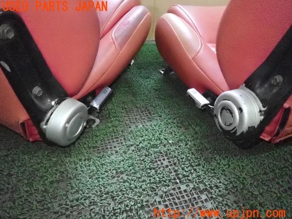 3UPJ=9233710609]三菱ジープ(J55)Seamarine シーマリン シートセット セミバケットシート 運転席 助手席 レール付き 中古_4