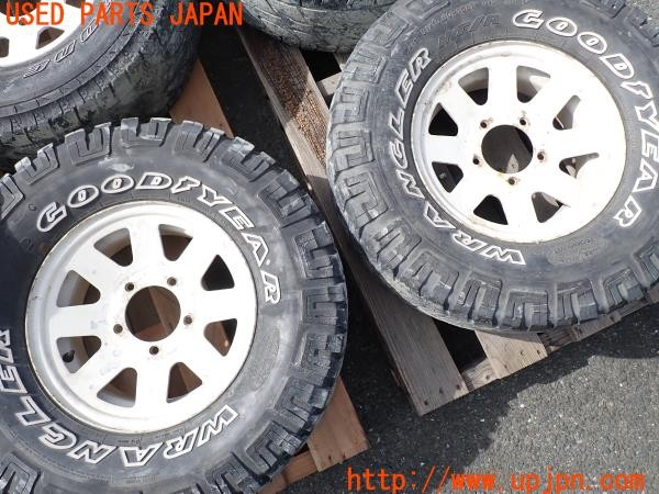 3UPJ=9233710916]三菱ジープ(J55)純正 TOPY トピー ホイール 15×5.5K PCD139.7 5穴 5本 中古_3