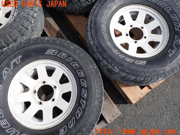 3UPJ=9233710916]三菱ジープ(J55)純正 TOPY トピー ホイール 15×5.5K PCD139.7 5穴 5本 中古_4