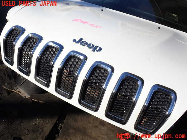 1UPJ-9233721060]ジープ・チェロキー(KL32)ボンネットフード 中古_2