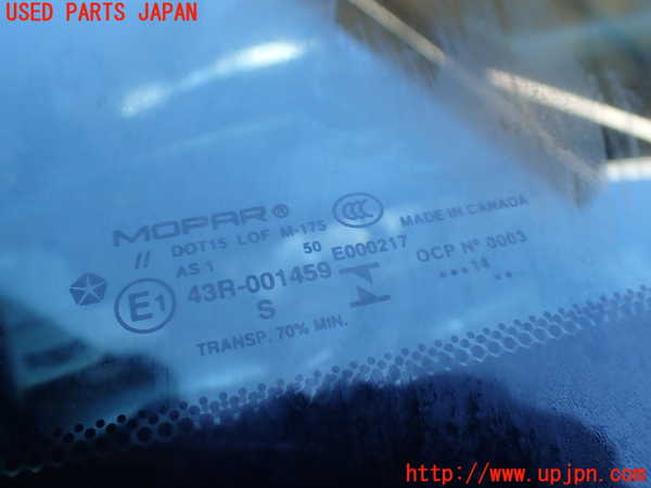 1UPJ-9233721195]ジープ・チェロキー(KL32)フロントガラス MOPAR M-175 中古_2