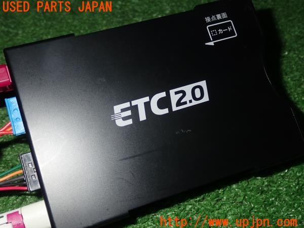 3UPJ=9233730503]ジープ チェロキー LIMITED(KL20L)純正ビルトイン 68481421AA JRM-81CR ETC車載器 ETC2.0 中古_4