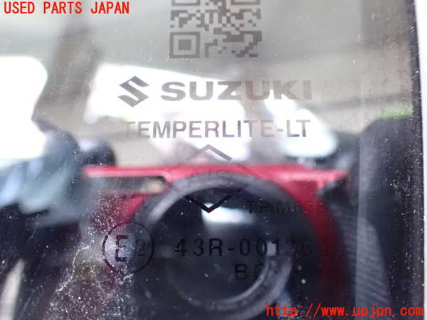 1UPJ-9233741320]バレーノ(WB32S)左後ドア 中古 AGC M63B 43R-001264_4