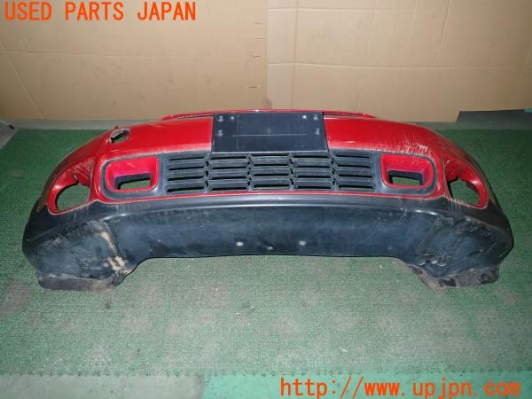 3UPJ=9233750048]BMW ミニ(MINI)クーパーSD クロスオーバー(ZB20 R60)後期 純正 フロントバンパー アンダースポイラー付き 中古_2