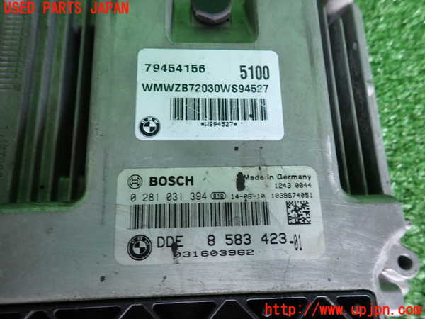 2UPJ-9233756110]BMW ミニ(MINI)クーパーSD クロスオーバー(ZB20)(R60)エンジンコンピューター DME 中古_2