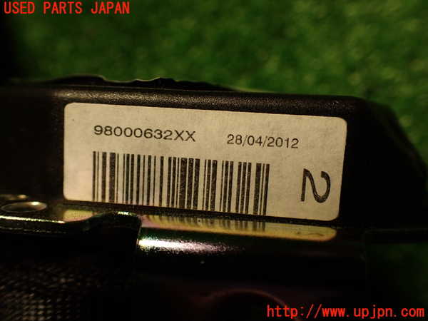 2UPJ-9233767185]シトロエン・DS 5(B85F02)左2列目シートベルト 中古_5