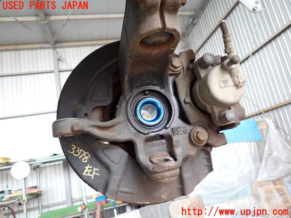 2UPJ-9233784295]ボルボ・V60(FB4164T)左フロントナックルハブ 中古_2