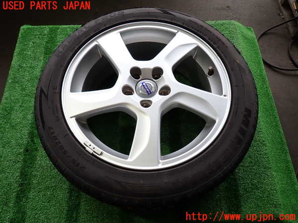 2UPJ-9233789037]ボルボ・V60(FB4164T)タイヤ　ホイール　1本② 215/50ZR17 中古_2