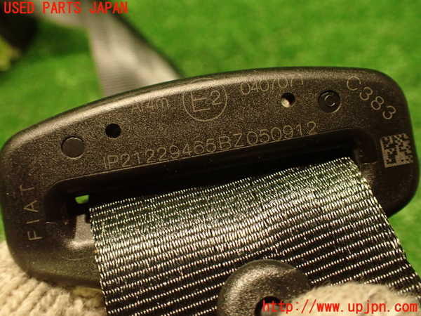 2UPJ-9233817185]アバルト・595(312142)左2列目シートベルト 中古_4