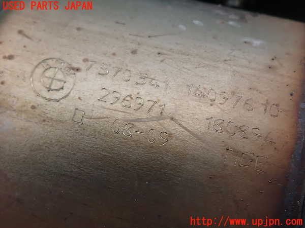 2UPJ-9233822041]BMW 120i E87(UD20)エキマニ1 触媒 マニバーター 中古_5