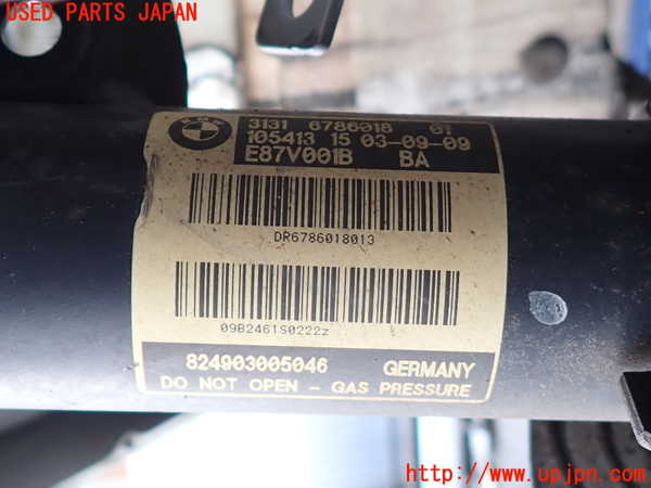 2UPJ-9233825015]BMW 120i E87(UD20)右フロントストラット 中古_2