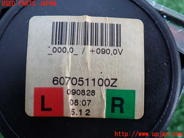 2UPJ-9233827155]BMW 120i E87(UD20)右2列目シートベルト 中古_3