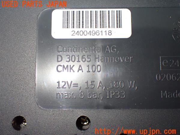 3UPJ=9233830625]ボルボ V50 2.0クラシック(MB4204S)後期 純正 パンク修理キット 中古_4