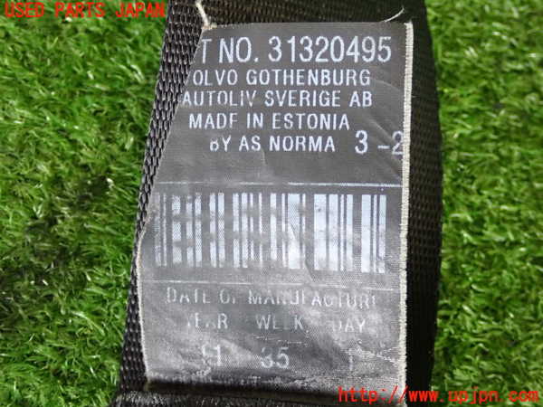 2UPJ-9233837045]ボルボ・V50(MB4204S)運転席シートベルト 中古_3