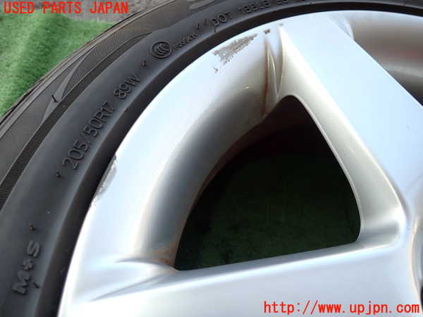 2UPJ-9233839039]ボルボ・V50(MB4204S)タイヤ　ホイール　1本④ 205/50R17 中古_2