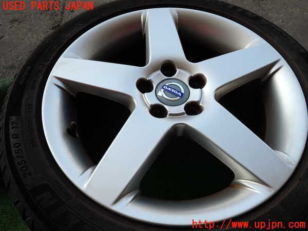 2UPJ-9233839038]ボルボ・V50(MB4204S)タイヤ　ホイール　1本③ 205/50R17 中古_2
