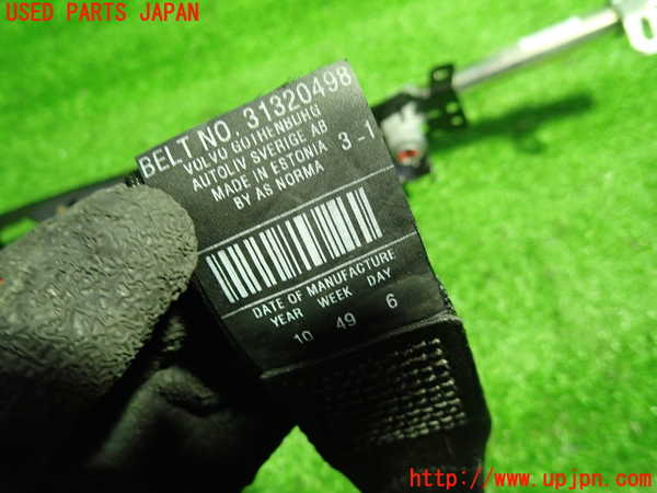 1UPJ-9233847075]ボルボ・C30(MB4204S)助手席シートベルト 中古_3