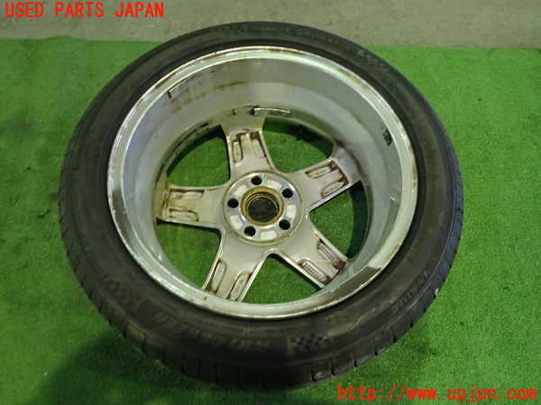 1UPJ-9233849037]ボルボ・C30(MB4204S)タイヤ　ホイール　1本② 205/50ZR1 中古_4