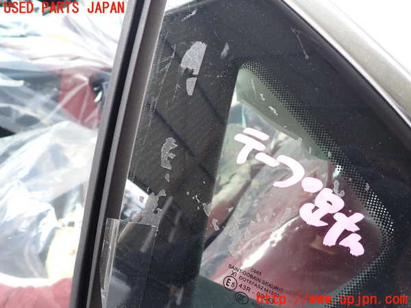 1UPJ-9233851382]マセラティ・クアトロポルテ(MQP30A)左クォーターガラス 中古 SAINT-GOBAIN SEKURIT M1502 43R-00043_2