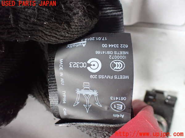 1UPJ-9233857135]マセラティ・クアトロポルテ(MQP30A)真中2列目シートベルト 中古_2