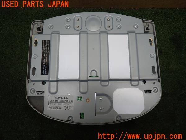 3UPJ=9233860559]アルファード(ANH20W)前期 純正 08545-00M50-B0 V9T-R57C フリップダウンモニター 中古_3