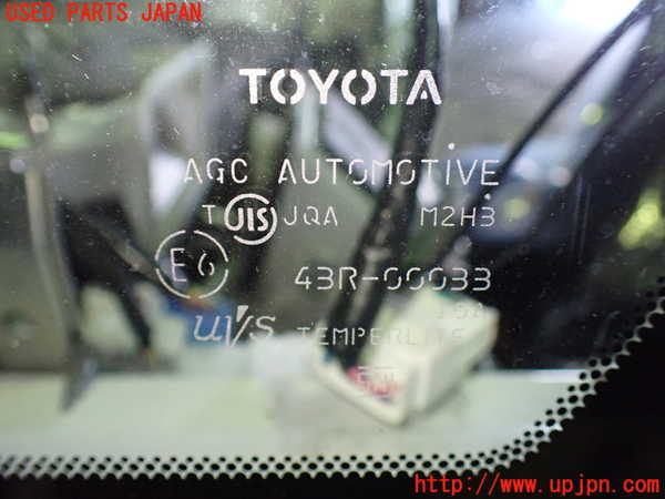 1UPJ-9233861202]アルファード(ANH20W)左フロント三角窓ガラス 中古_2