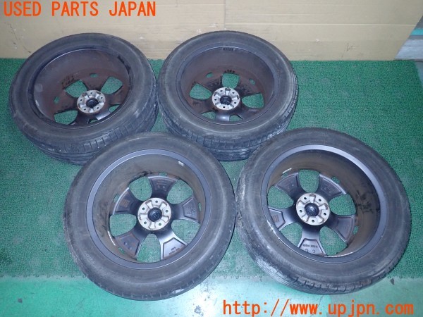 3UPJ=9233870919]ジープ レネゲード 80thアニバーサリーエディション(BV13PM)純正 18×7J +40 PCD110 5穴 4本 中古_4