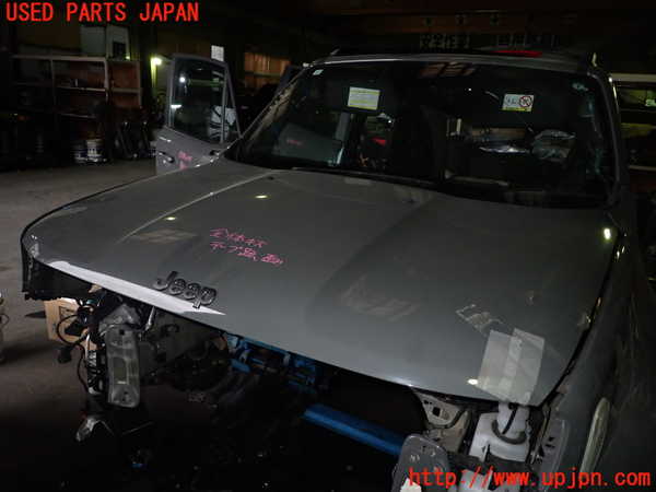 1UPJ-9233871060]ジープ・レネゲード(BV13PM)ボンネットフード 中古_3